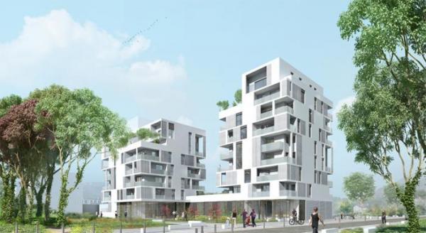 Construction de 44 logements sociaux - Le MAYFLOWER - à Grenoble